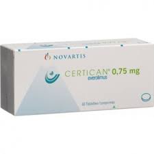 Picture of Tablet Certican 0.75mg